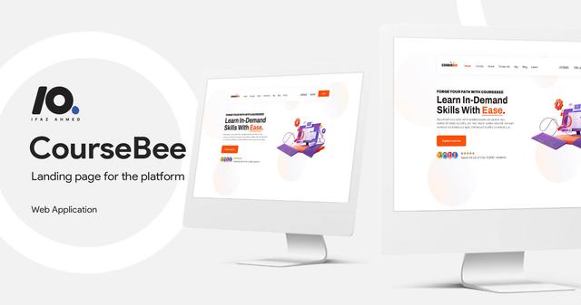CourseBee - Landing Website