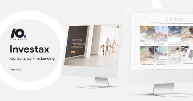 Investax - Consultancy Firm Portfolio Site